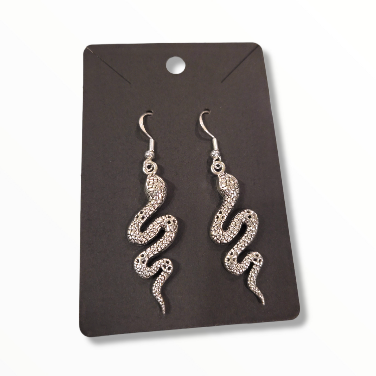 Snake earrings (Silver)