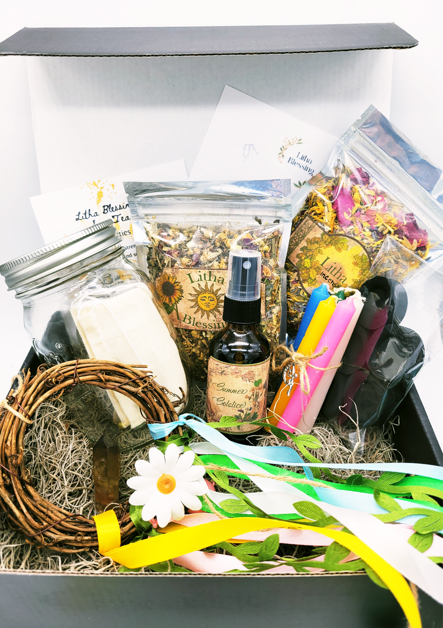 Litha Blessings Box Summer Solstice Midsummer