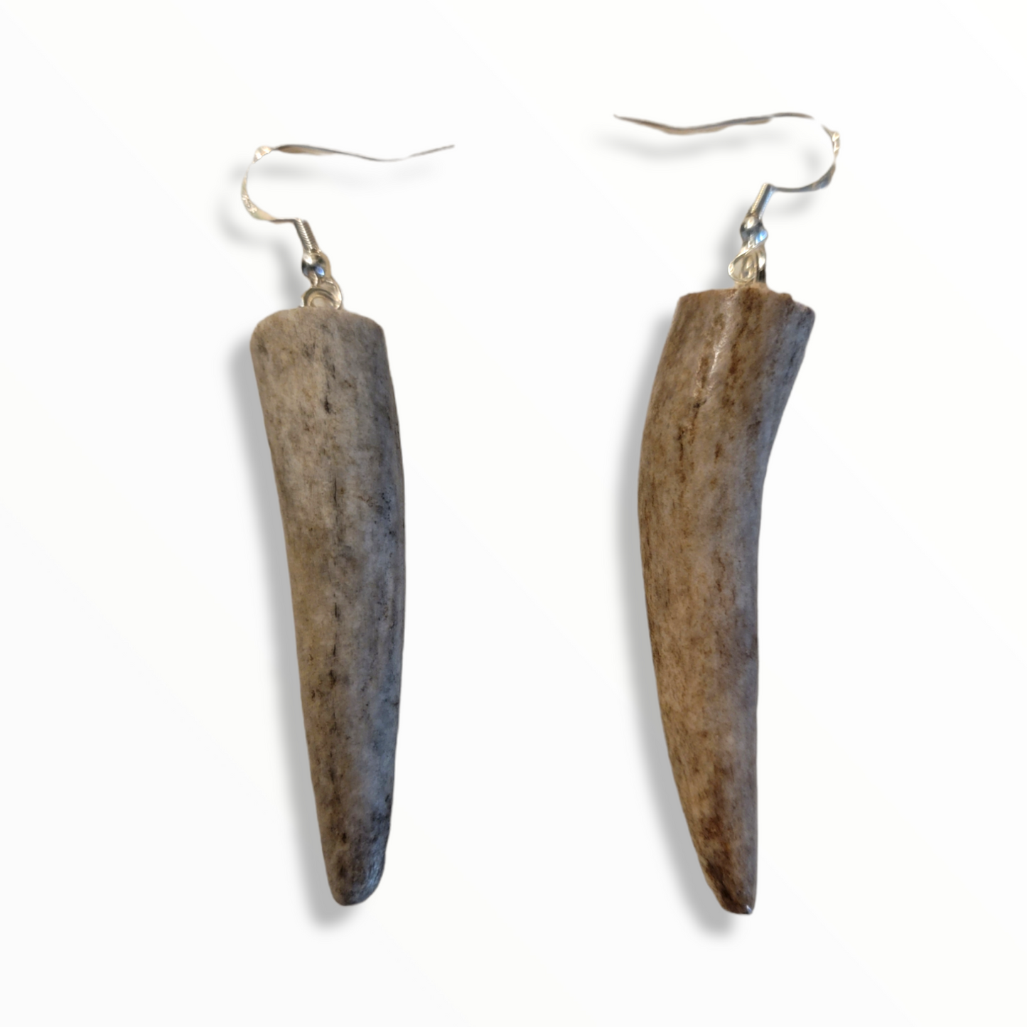 Deer Antler Tip Earrings