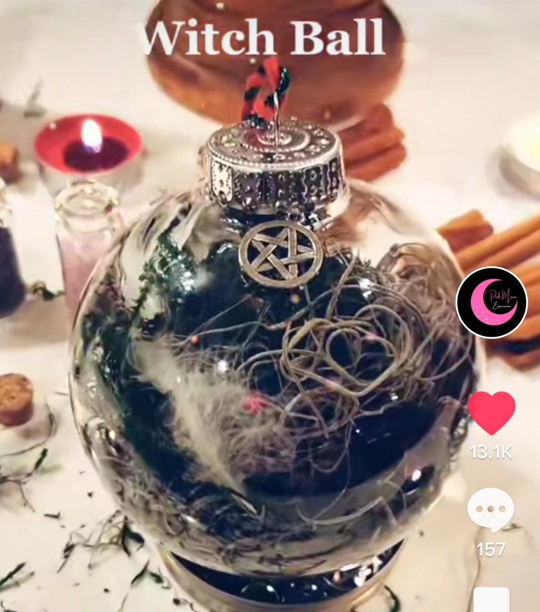 Witch Ball Ornament