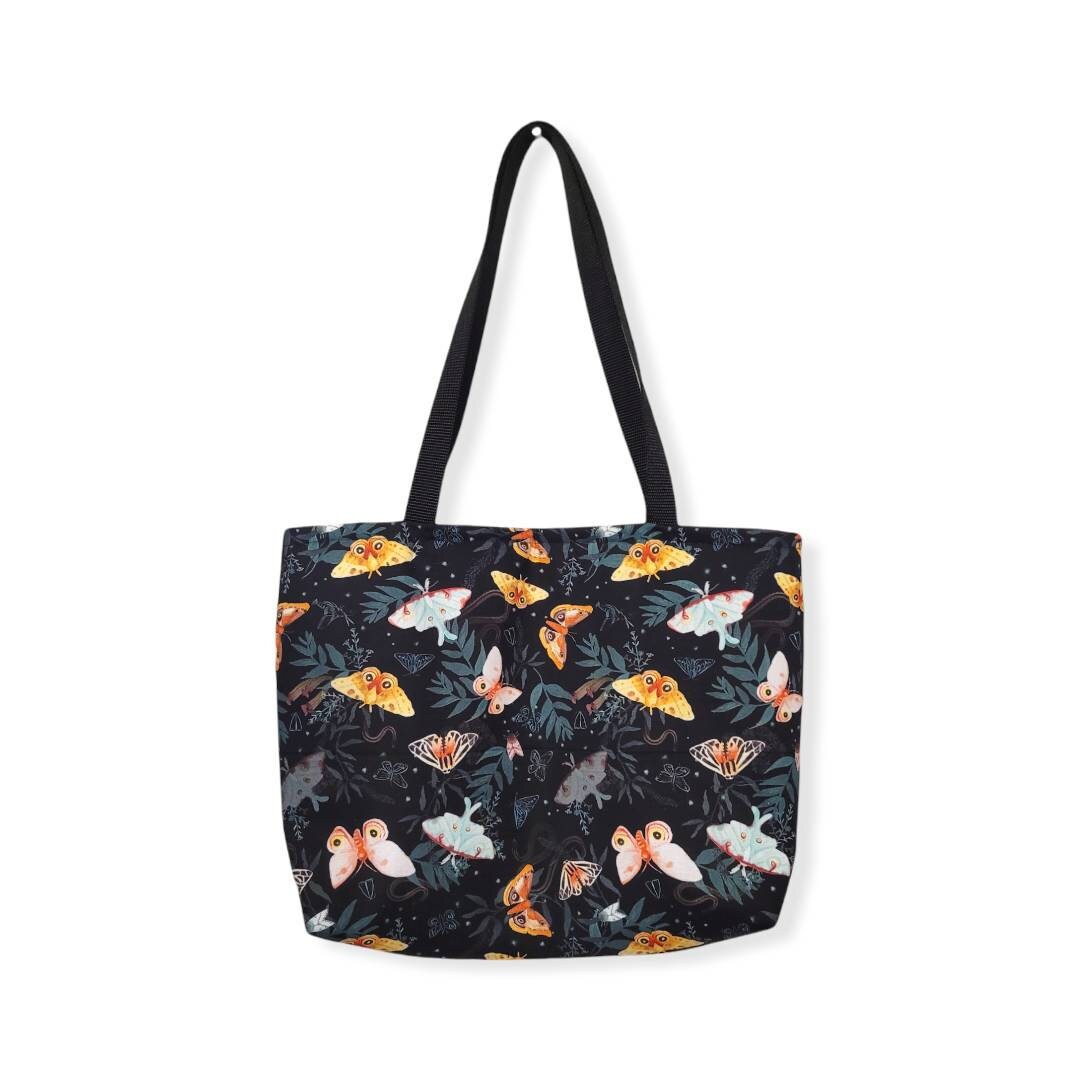 Witch Nature Dragon's Cherry Tarot Fox Galaxy Pinup Mermaid Moth Tote Bag